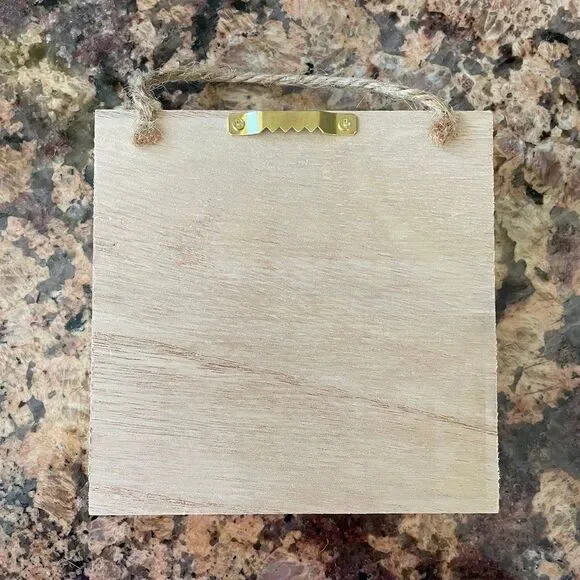 Blue Butterfly Square Shadow Box - Picture 2 of 2